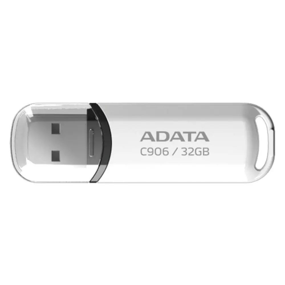 USB ADATA 32GB C906 USB 2.0 WHITE