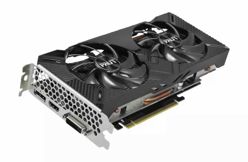 Видео карта Palit GeForce RTX 2060 Dual OC 6GB