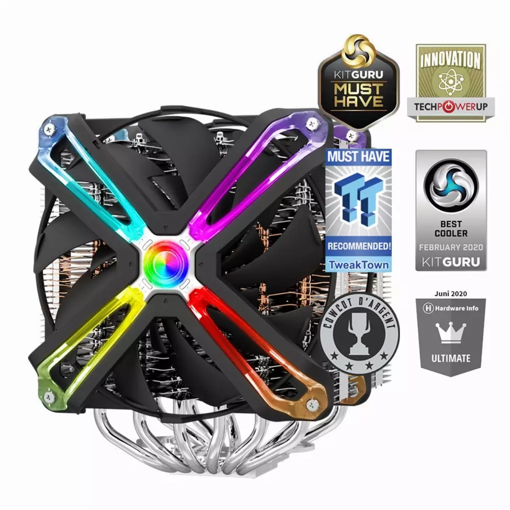 Охладител за процесор Zalman CNPS20X aRGB CPU Cooler 2 x 140mm