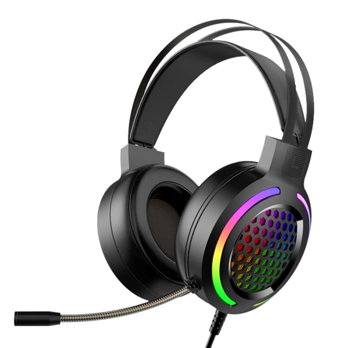 Conjunto gamer Marvo COMBO MH01 Gaming Black 2-in-1 Headset, Mouse RGB