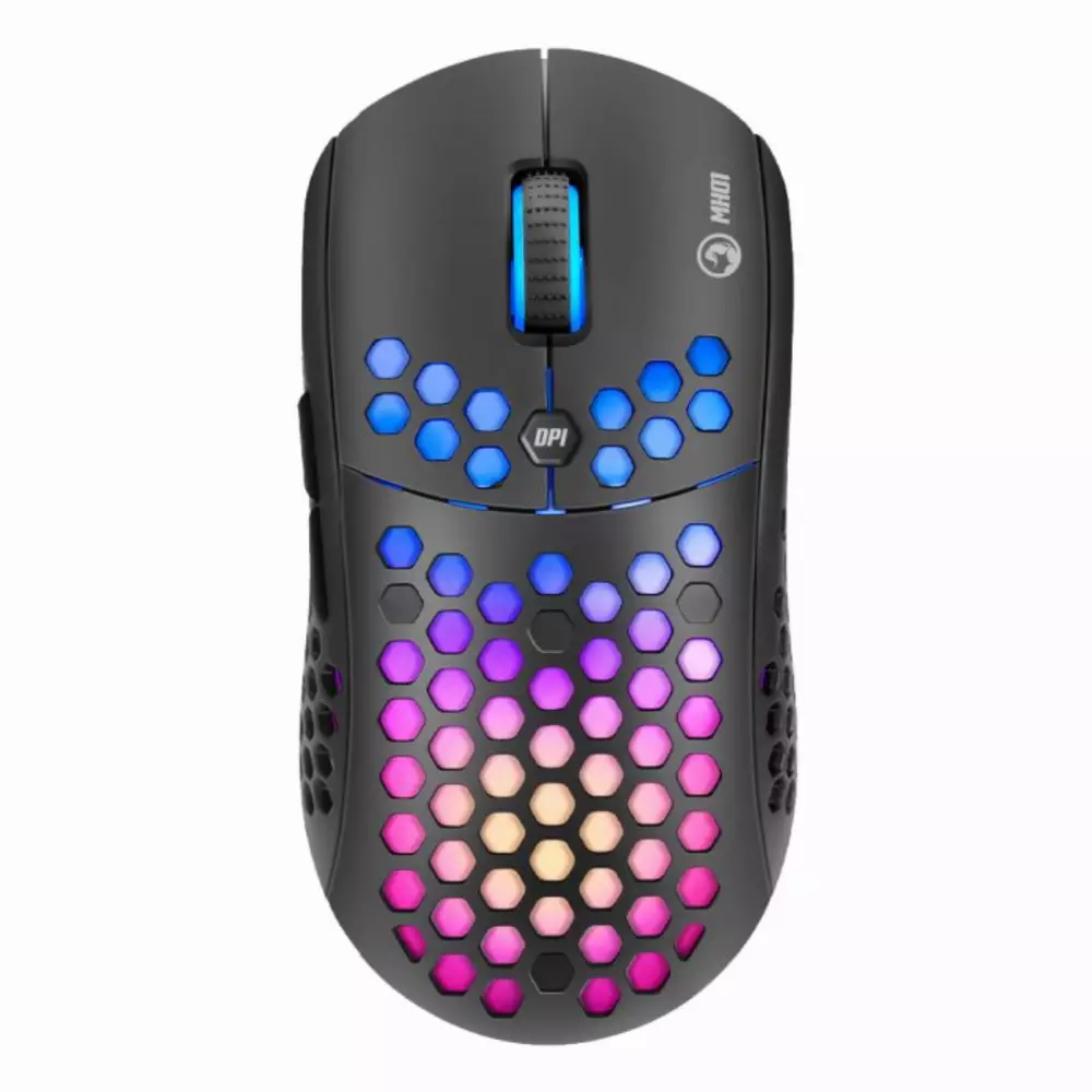 Conjunto gamer Marvo COMBO MH01 Gaming Black 2-in-1 Headset, Mouse RGB