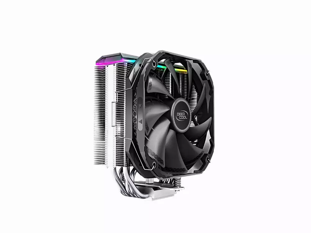 Охладител за процесор DeepCool AS500 aRGB CPU Cooler with controller