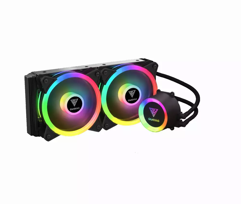 Охладител за процесор Gamdias CHIONE M2-240 LITE aRGB Water Cooling 240mm - GAMDIAS-CHIONE-M2-240 LITE