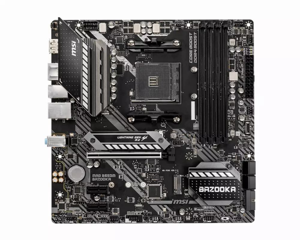 Дънна платка MSI MAG B550M BAZOOKA