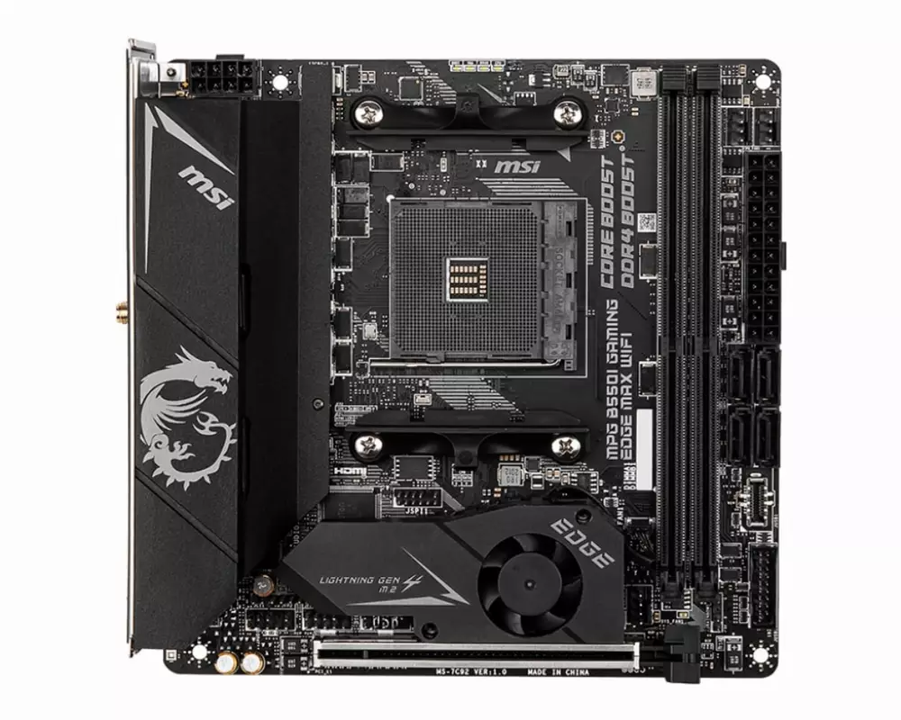 Дънна платка MSI MPG B550I GAMING EDGE WIFI