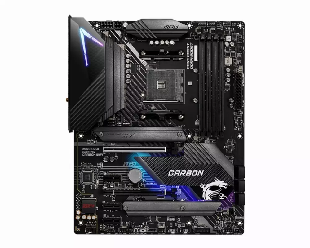 Дънна платка MSI MPG B550 GAMING CARBON WIFI