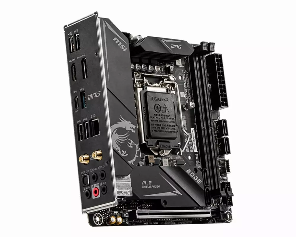 Дънна платка MSI MPG B460I GAMING EDGE WIFI - 911-7C86-002