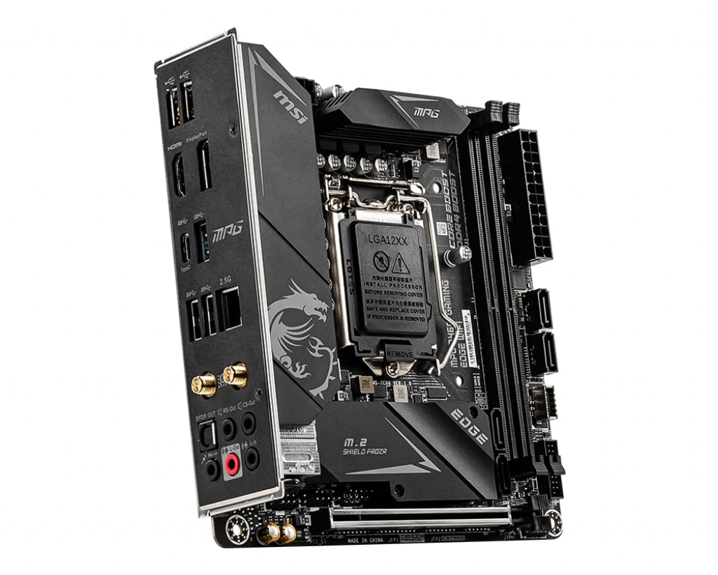 Дънна платка MSI MPG B460I GAMING EDGE WIFI - 911-7C86-002