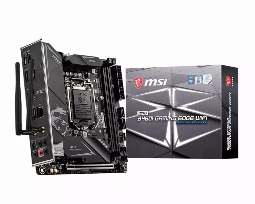 Дънна платка MSI MPG B460I GAMING EDGE WIFI - 911-7C86-002