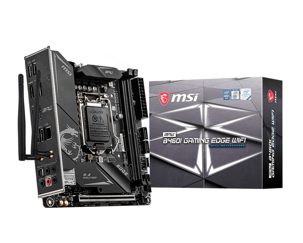 Дънна платка MSI MPG B460I GAMING EDGE WIFI - 911-7C86-002