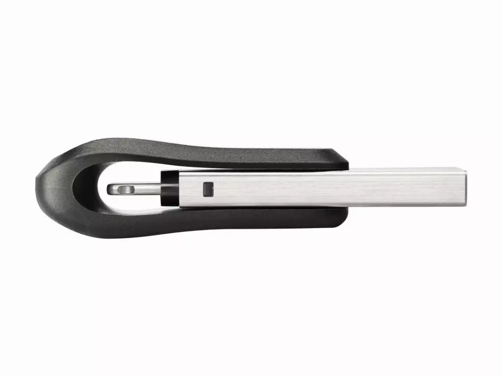 USB памет SanDisk iXpand Flash Drive Go, за iPhone и iPad, USB 3.1 Gen 1, 128GB, Сребрист