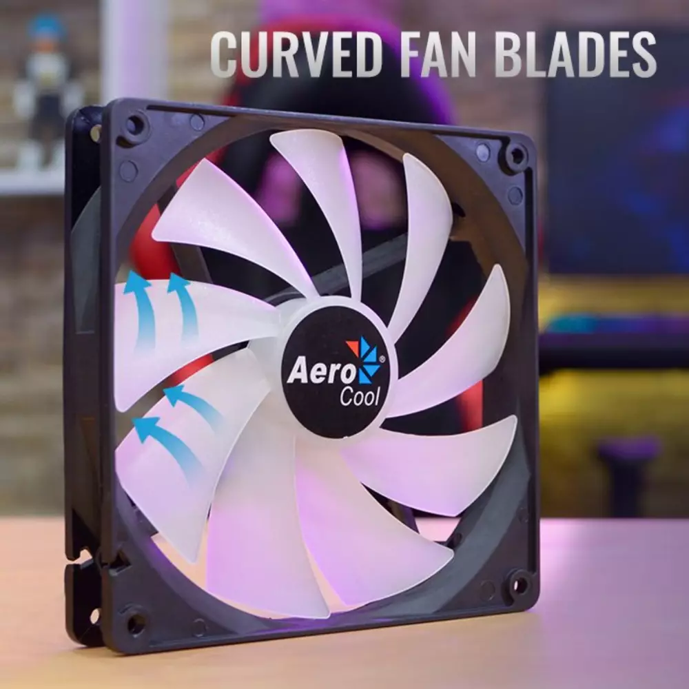 Вентилатор AeroCool Frost 14 Fan 140 mm Fixed RGB - ACF4-FS10117.11