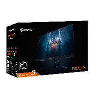 Монитор Gigabyte AORUS 27" FI27Q-X-EK, QHD 2560x1440, IPS HDR, 240Hz, 1ms, FreeSync 2 RGB Fusion 2.0