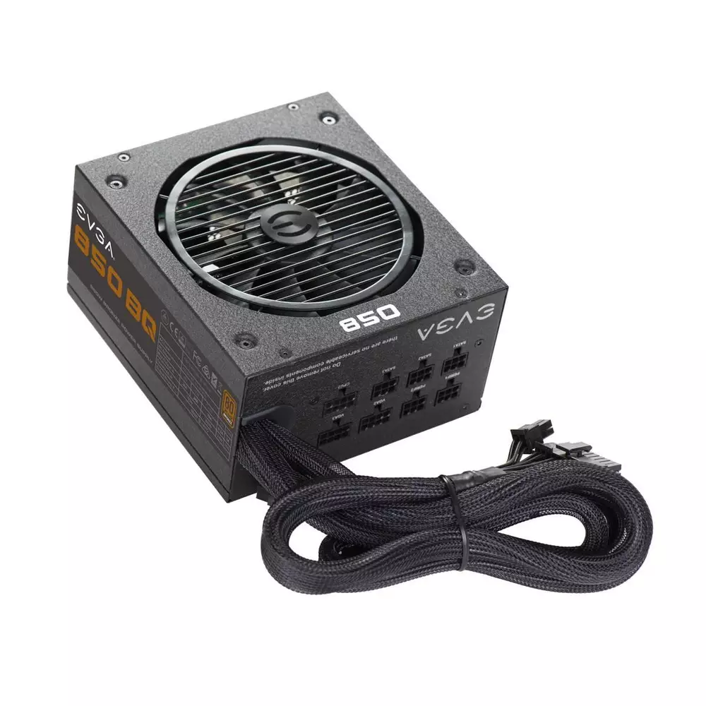 Захранване EVGA 850 BQ 850W 80+ BRONZE Semi Modular
