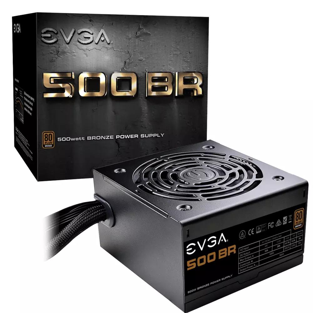 Захранване EVGA 500 BR 500W 80+ BRONZE 