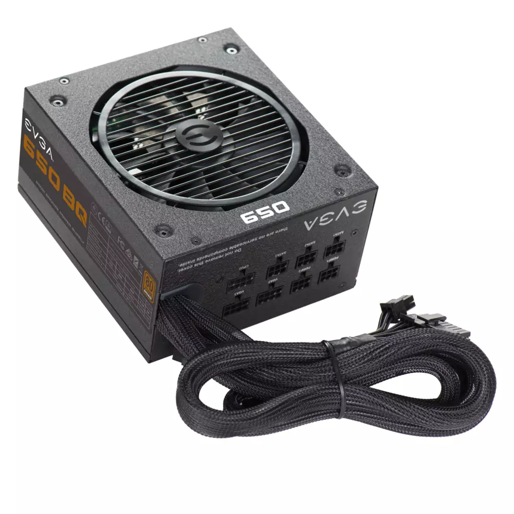 Захранване EVGA 650BQ 650W 80+ Bronze Semi Modular