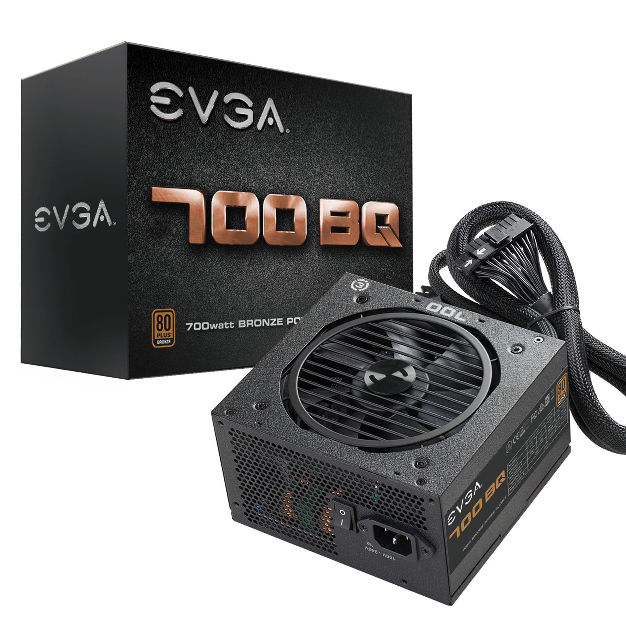 Захранване EVGA 700 BQ, 700W, 80+ Bronze