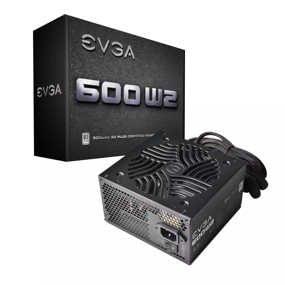 Захранване EVGA 600 W2, 600W 80+