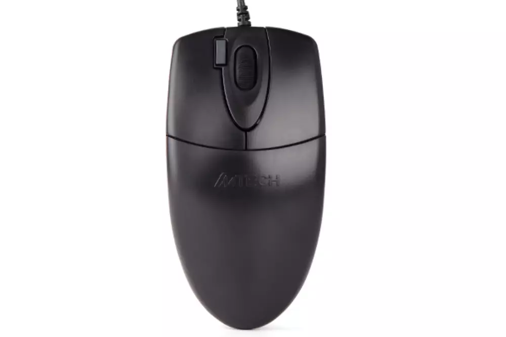 Мишка A4 OP-620DS Optical Wired Silent Click Black