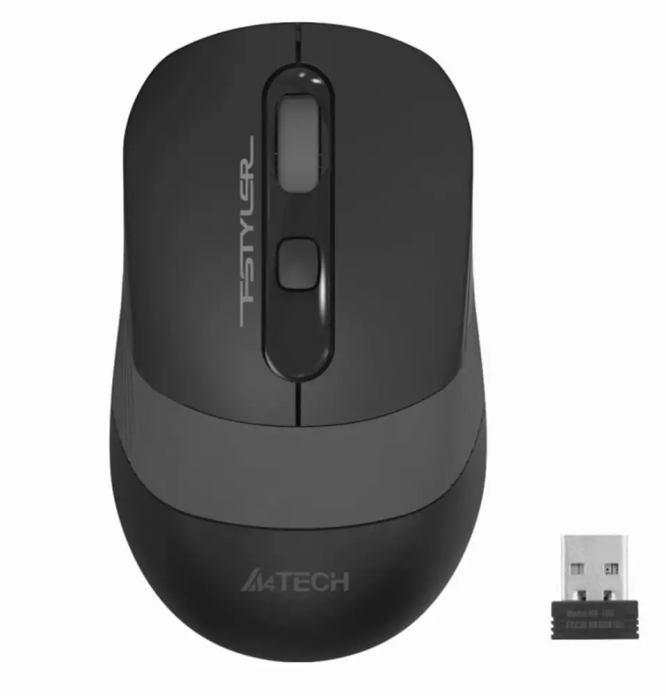 Мишка A4 FG10 Optical Wireless Mouse Grey