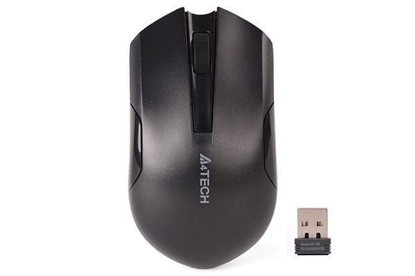 Мишка A4 G3-200N Optical Wireless V-TRACK Black