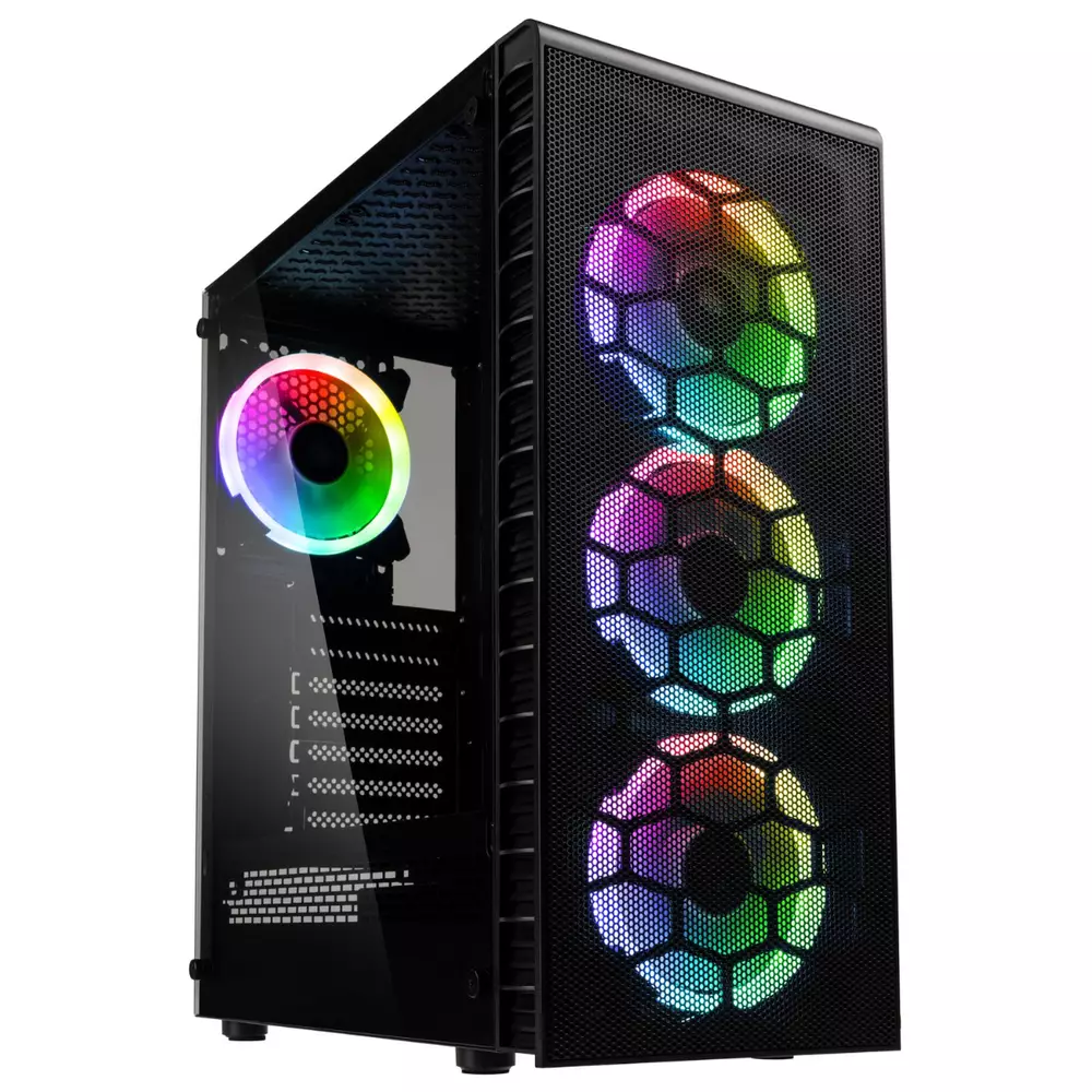 Геймърски компютър MARK II GP (AMD Ryzen 5 1600AF, 16GB, GTX 1660 Super, 512GB SSD, 650W)