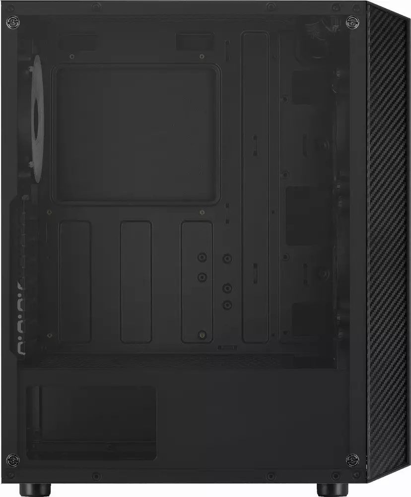 Кутия AeroCool Hive v2 FRGB, Mid Tower, Черен