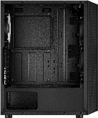 Кутия AeroCool Hive v2 FRGB, Mid Tower, Черен