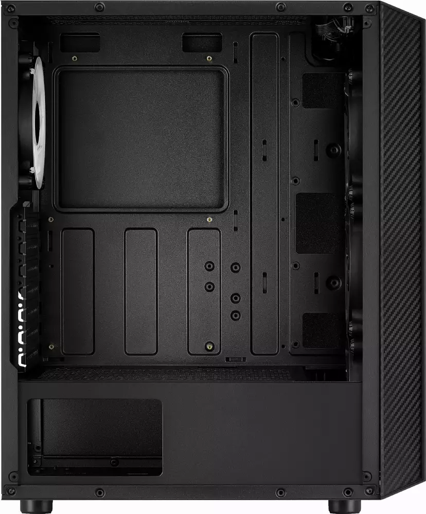 Кутия AeroCool Hive v2 FRGB, Mid Tower, Черен