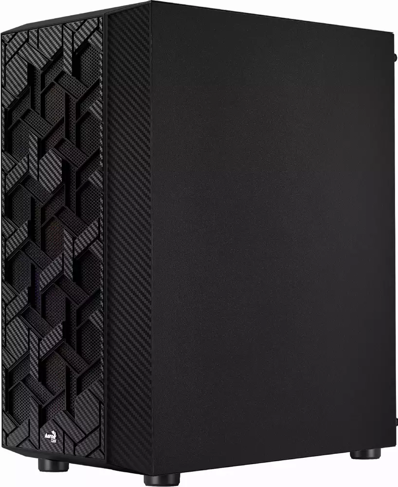 Кутия AeroCool Hive v2 FRGB, Mid Tower, Черен