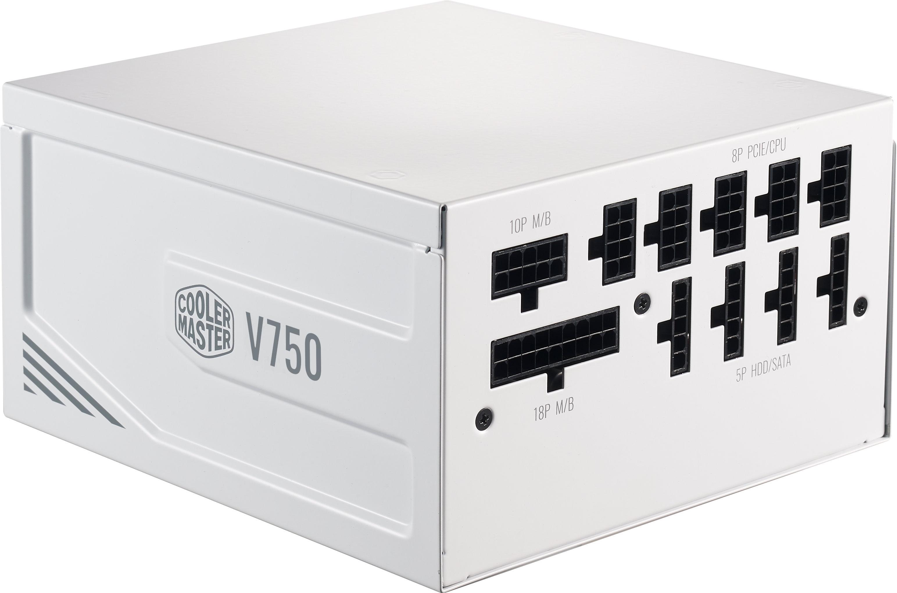 Захранване Cooler Master V750 (750W 80+ Gold) Gold V2 White Edition
