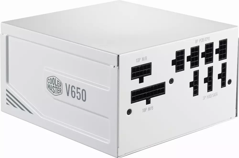 Захранване Cooler Master V650 (650W 80+ Gold) Gold V2 White Edition
