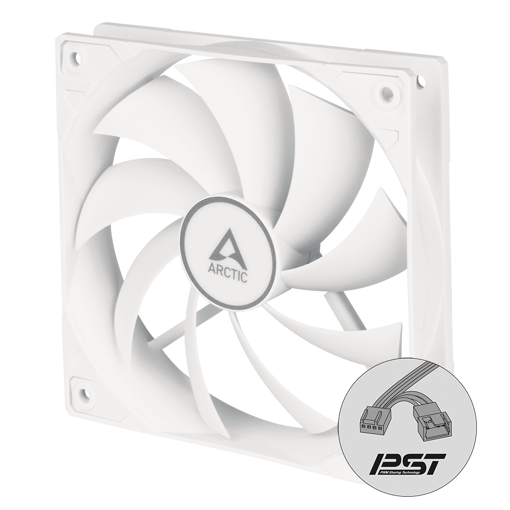 Вентилатор ARCTIC F12 PWM PST White - ACFAN00198A