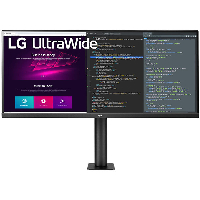 Монитор LG 34" 34WN780-B, QHD 3440x1440, IPS sRGB 99%, HDR10, 5ms, 75Hz, Color Calibrated