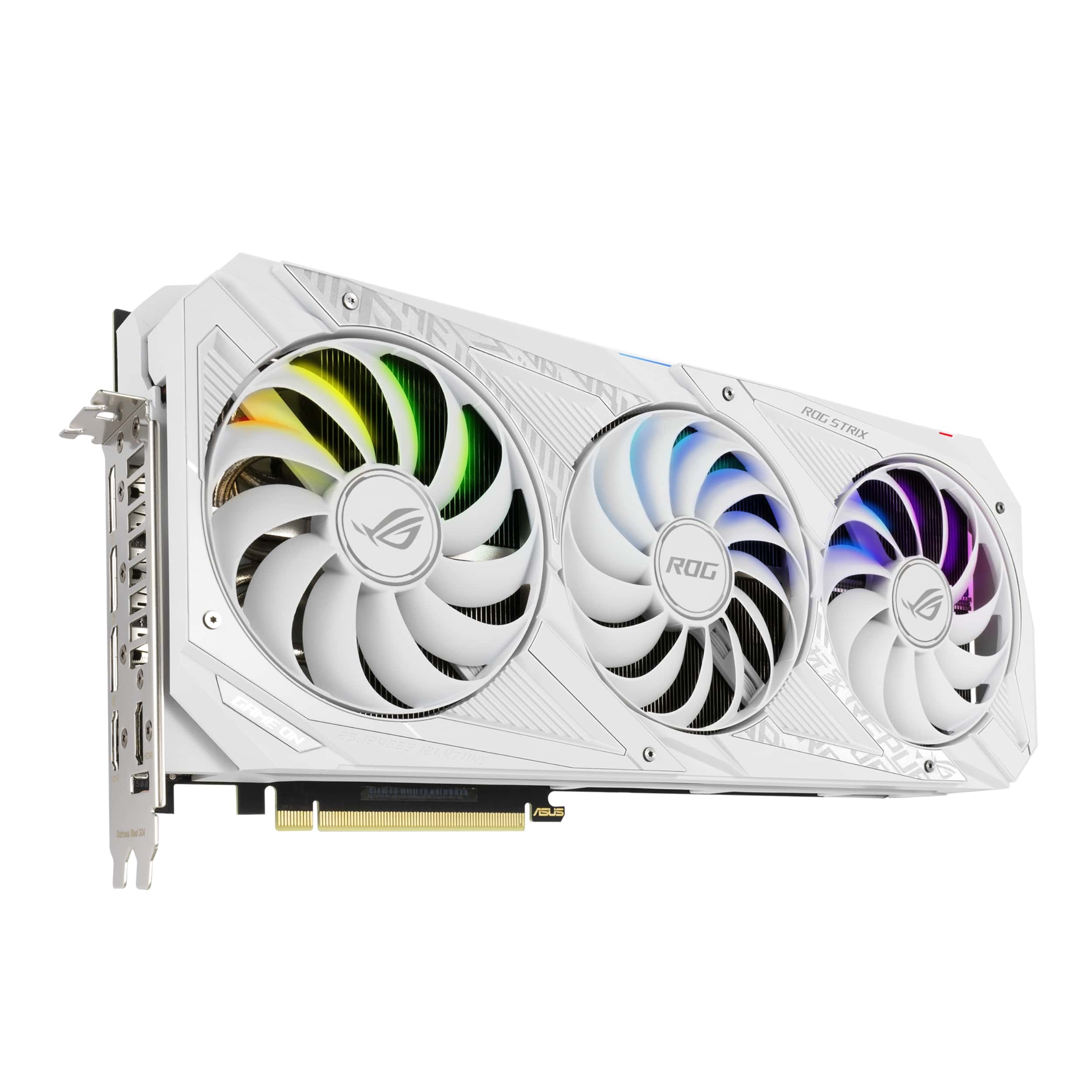 Видео карта ASUS ROG Strix GeForce RTX 3090 White Edition 24GB
