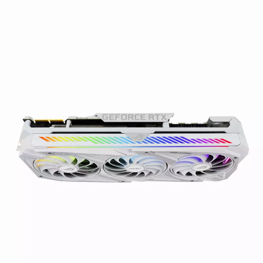 Видео карта ASUS ROG Strix GeForce RTX 3090 White Edition 24GB