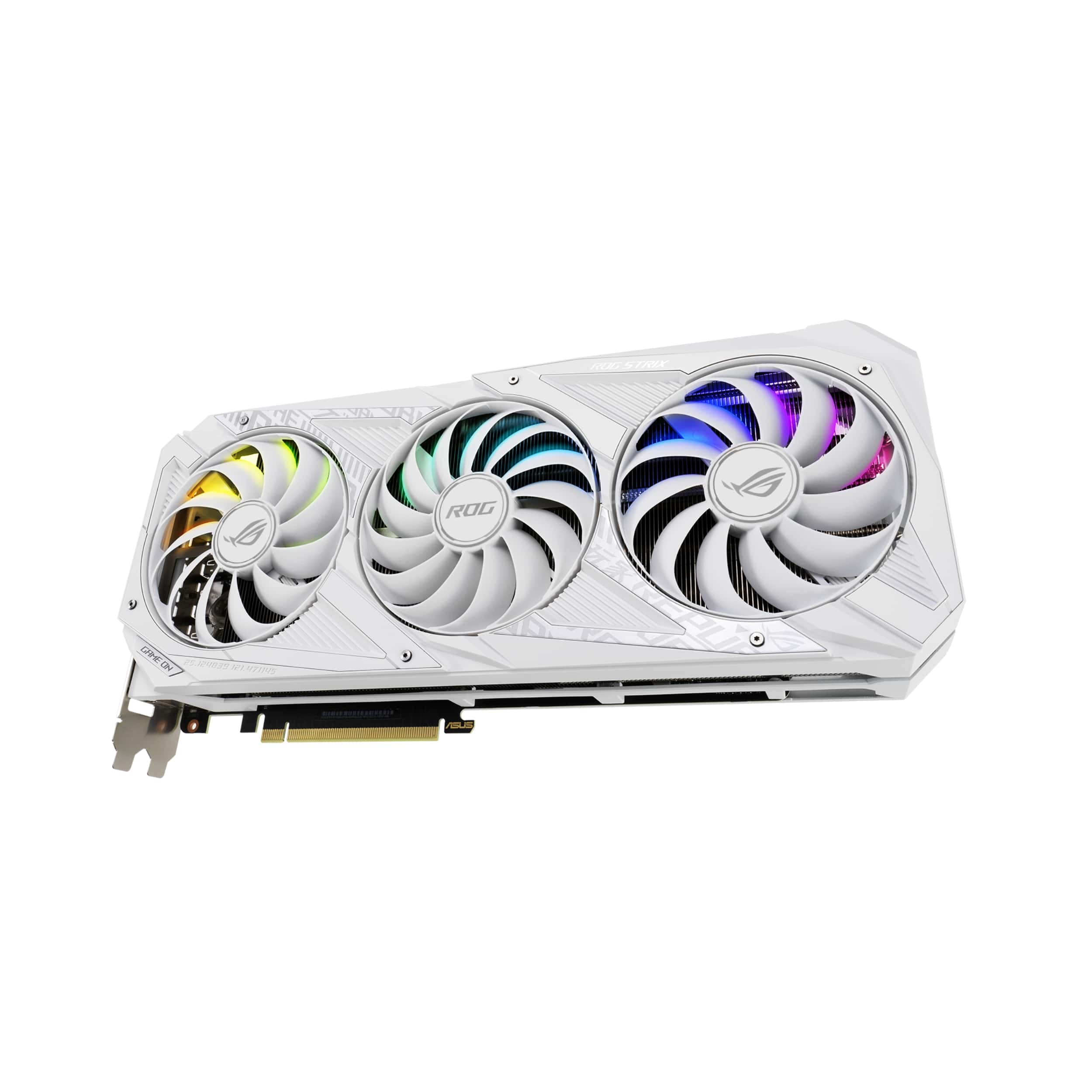 Видео карта ASUS ROG Strix GeForce RTX 3090 White Edition 24GB