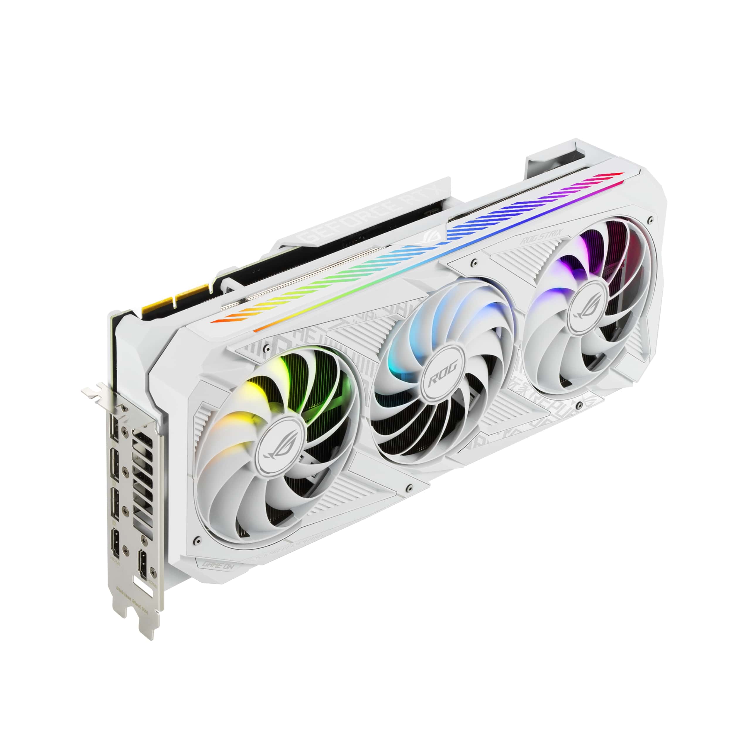 Видео карта ASUS ROG Strix GeForce RTX 3090 White Edition 24GB
