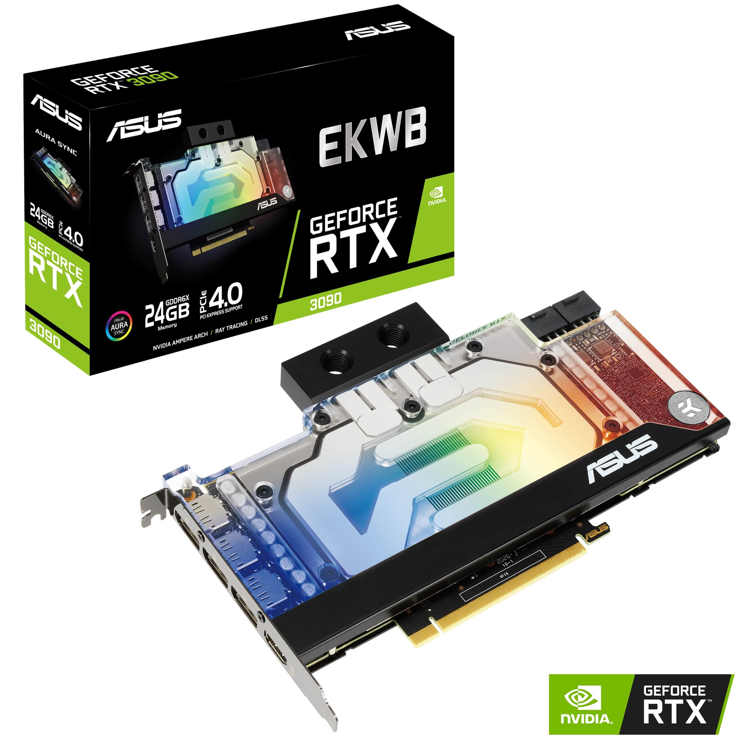 Tarjeta gráfica ASUS EKWB GeForce RTX 3090 24GB