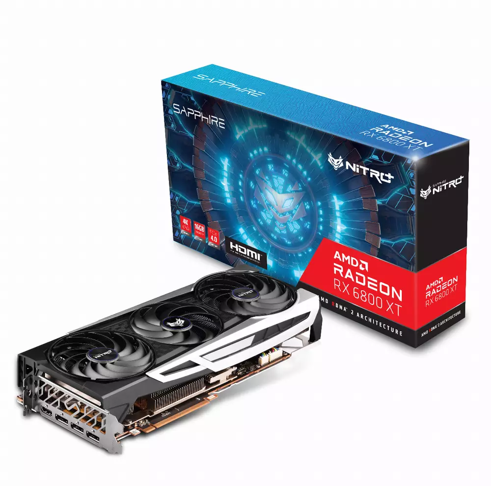 Видео карта SAPPHIRE NITRO+ RX 6800 XT OC