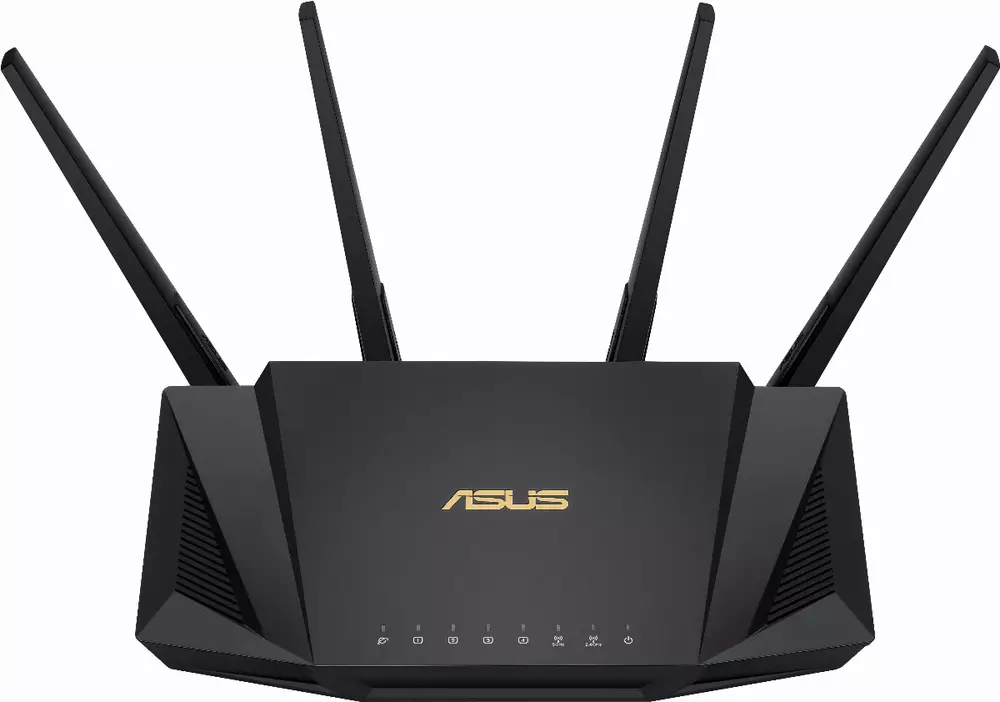 Безжичен рутер Asus RT-AX58U AX3000 Dual Band WiFi 6 (802.11ax)