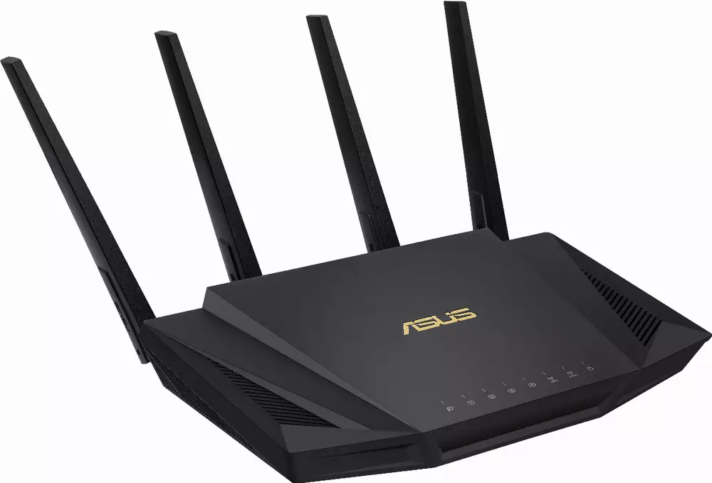 Безжичен рутер Asus RT-AX58U AX3000 Dual Band WiFi 6 (802.11ax)