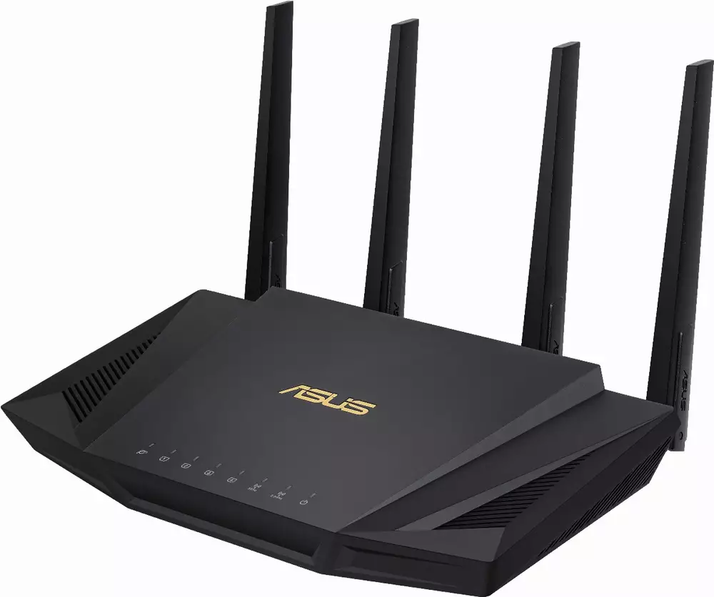 Безжичен рутер Asus RT-AX58U AX3000 Dual Band WiFi 6 (802.11ax)