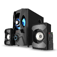 Озвучителна система Creative SBS E2900, 2.1, Bluetooth говорители, Черен