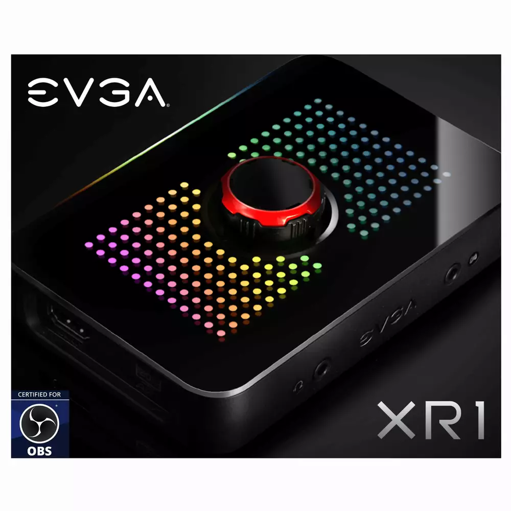 Външен кепчър EVGA XR1 ARGB, USB 3.0 (Type-C)