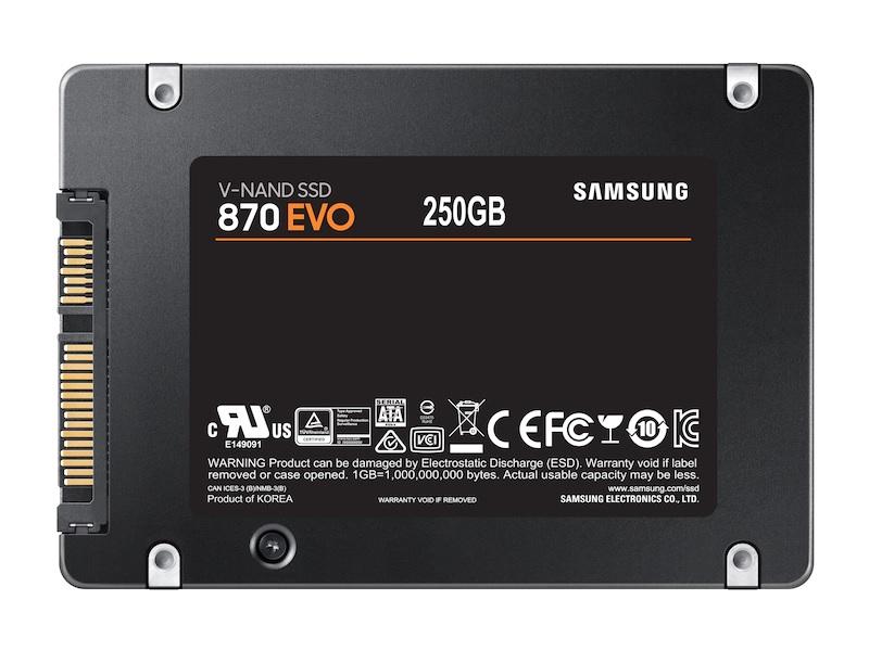 Диск SSD SAMSUNG 870 EVO 1TB SATA 2.5” SATA 6 Gb/s