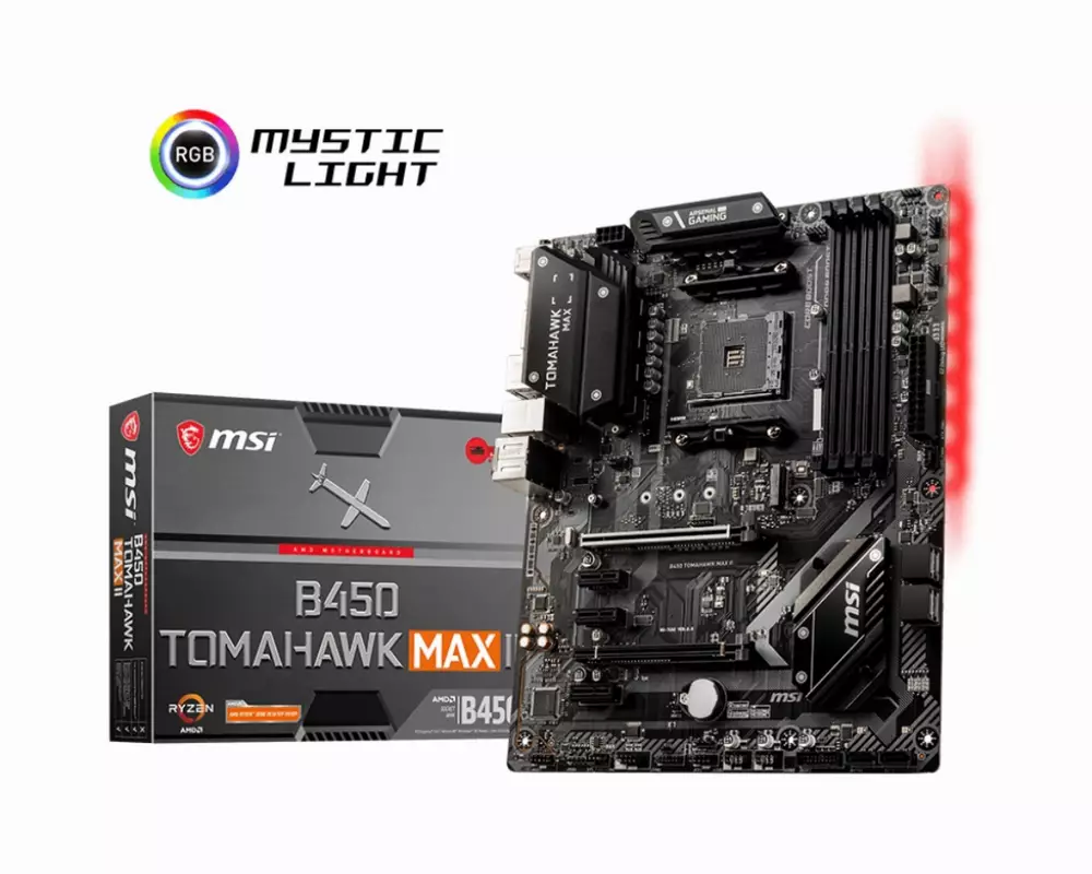 Дънна платка MSI B450 TOMAHAWK MAX II