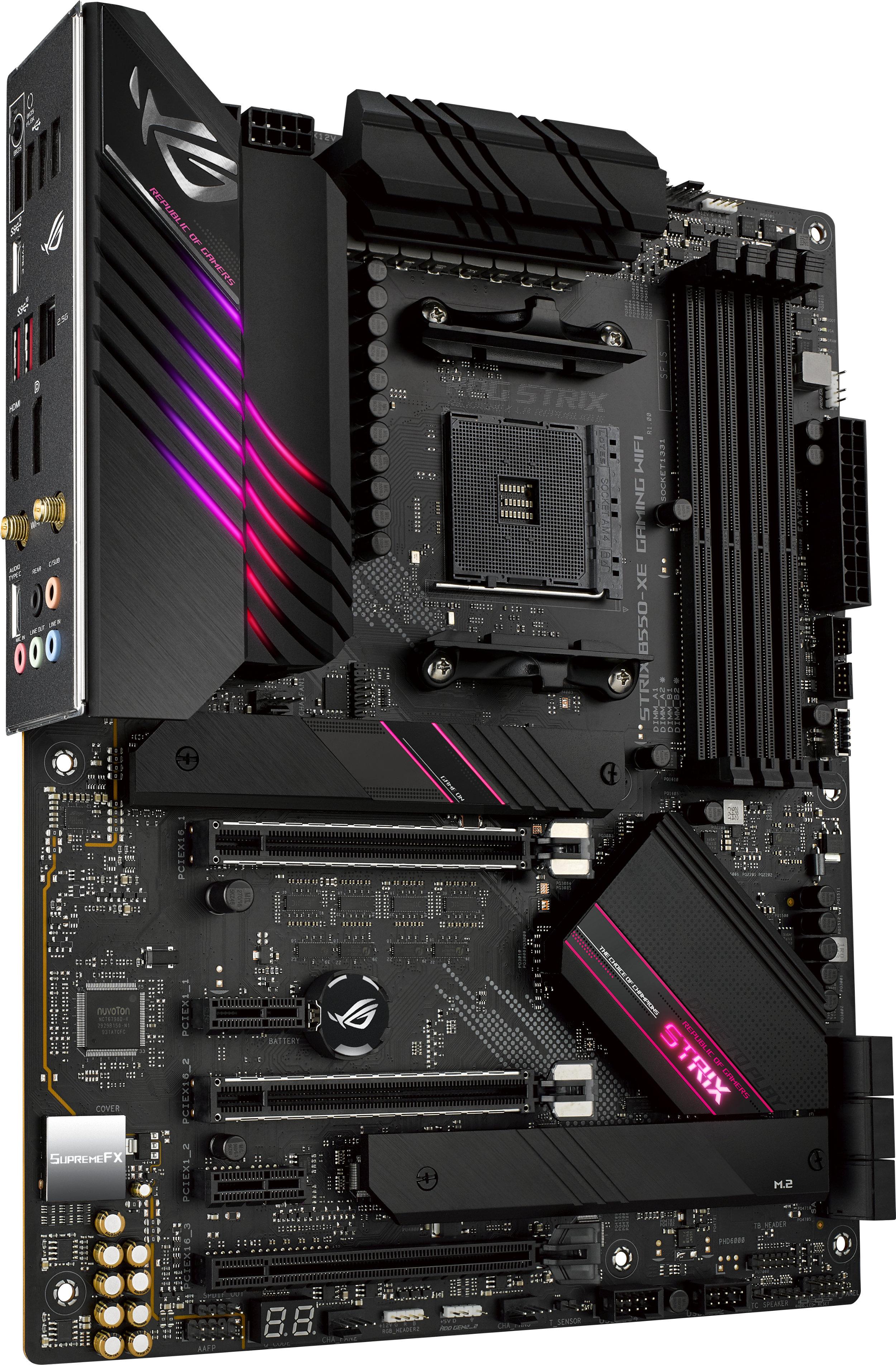 Дънна платка ASUS ROG STRIX B550-XE GAMING (WI-FI 6)