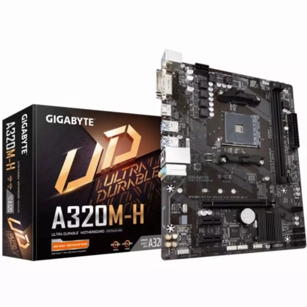 Дънна платка Gigabyte GA-A320M-H (rev. 3)