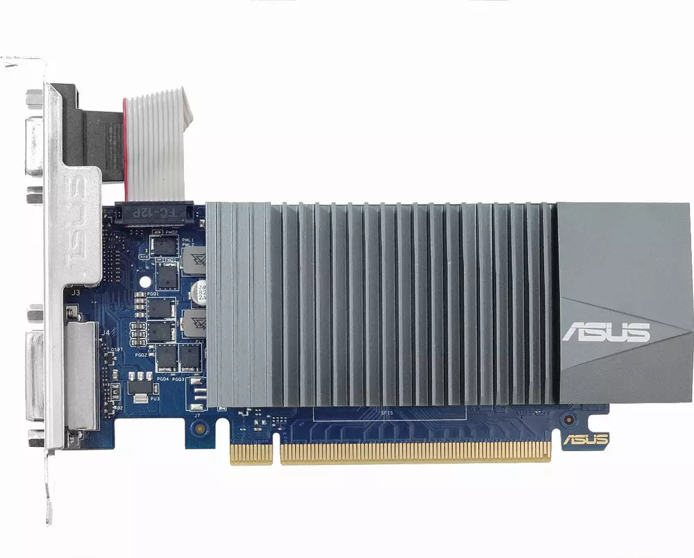 Видео карта ASUS GeForce GT 710 2GB GDDR5, D-Sub, DVI-D, HDMI